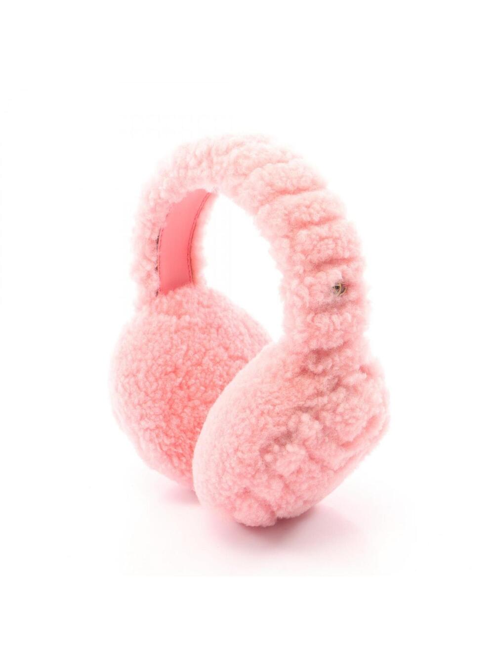 Gucci Double G Earmuffs Shearing Pink #293997G35B